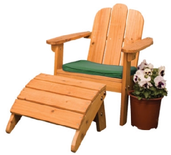 Adirondack Chair & Ottoman | Furniture-Times.com